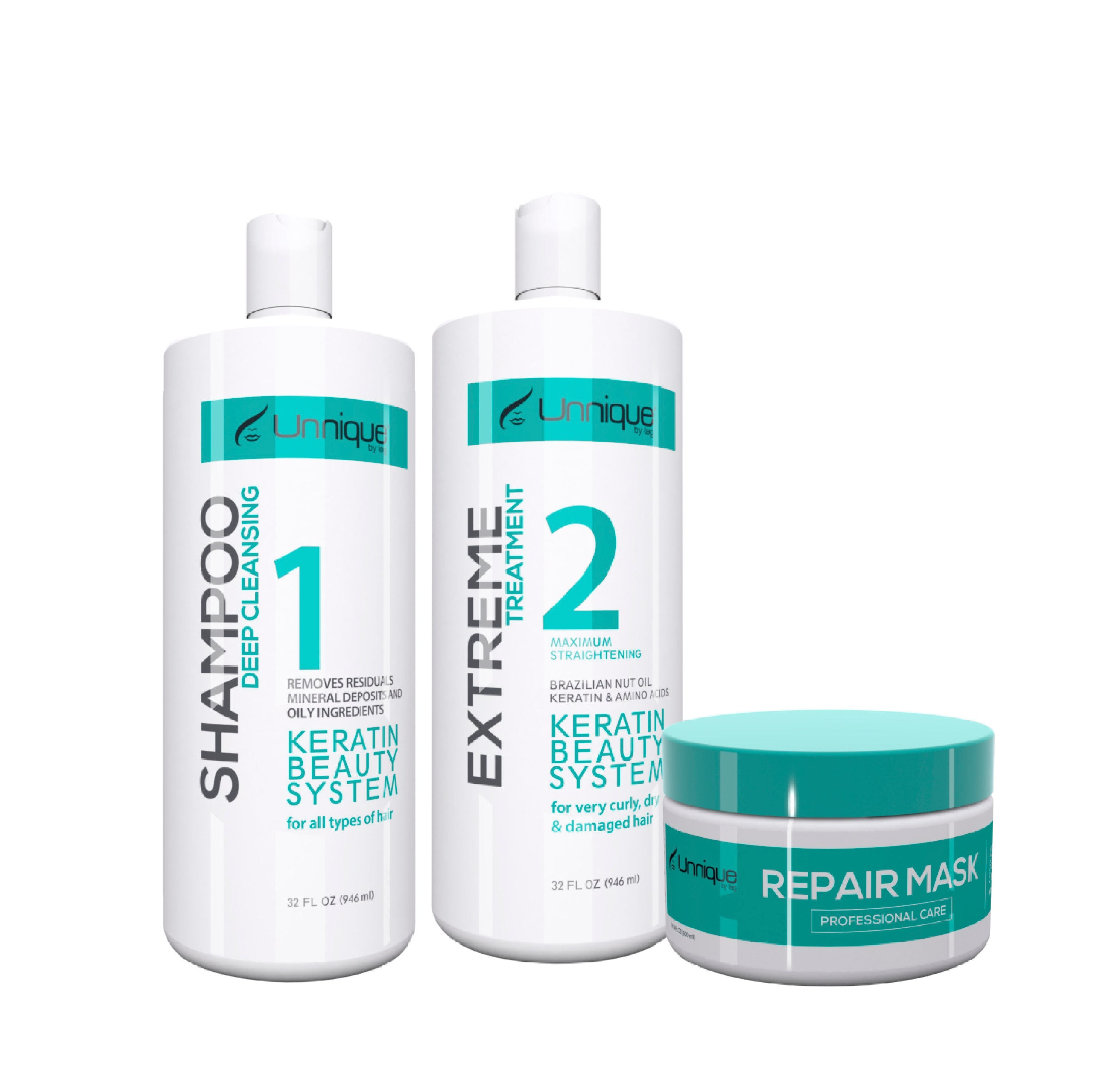 Unnique Extreme Kit 32oz + Free Cosmetic Bag!!
