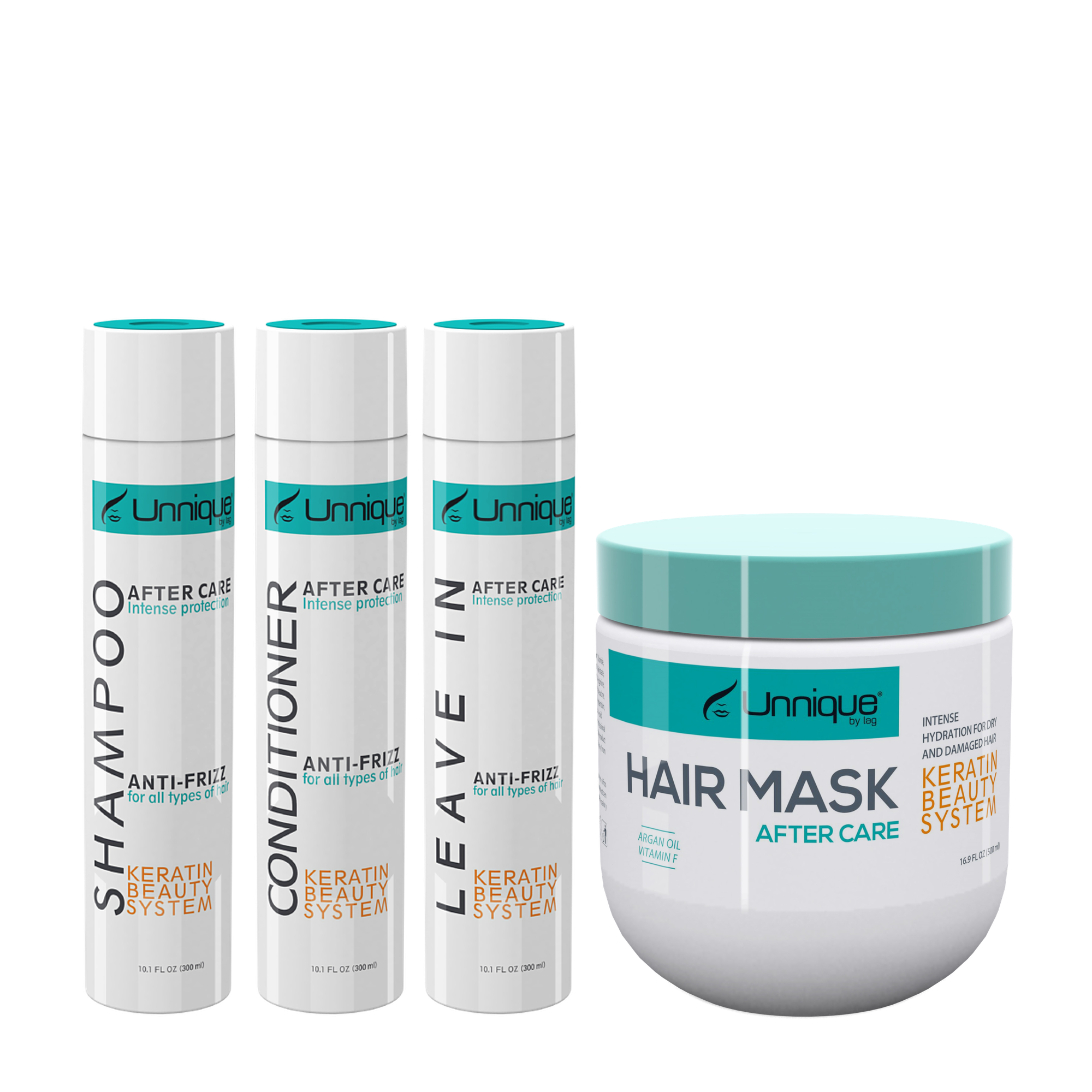 Kit Post Alisado Unnique - Shampoo, Acondicionador After Care y Hair Mask - Unnique by LAG kit post alisado, after care capilar, mantenimiento keratina, shampoo sin sal, hair mask, leavrprolongar alisado, cuidado post keratina, unnique by lag, mascarilla reparadora