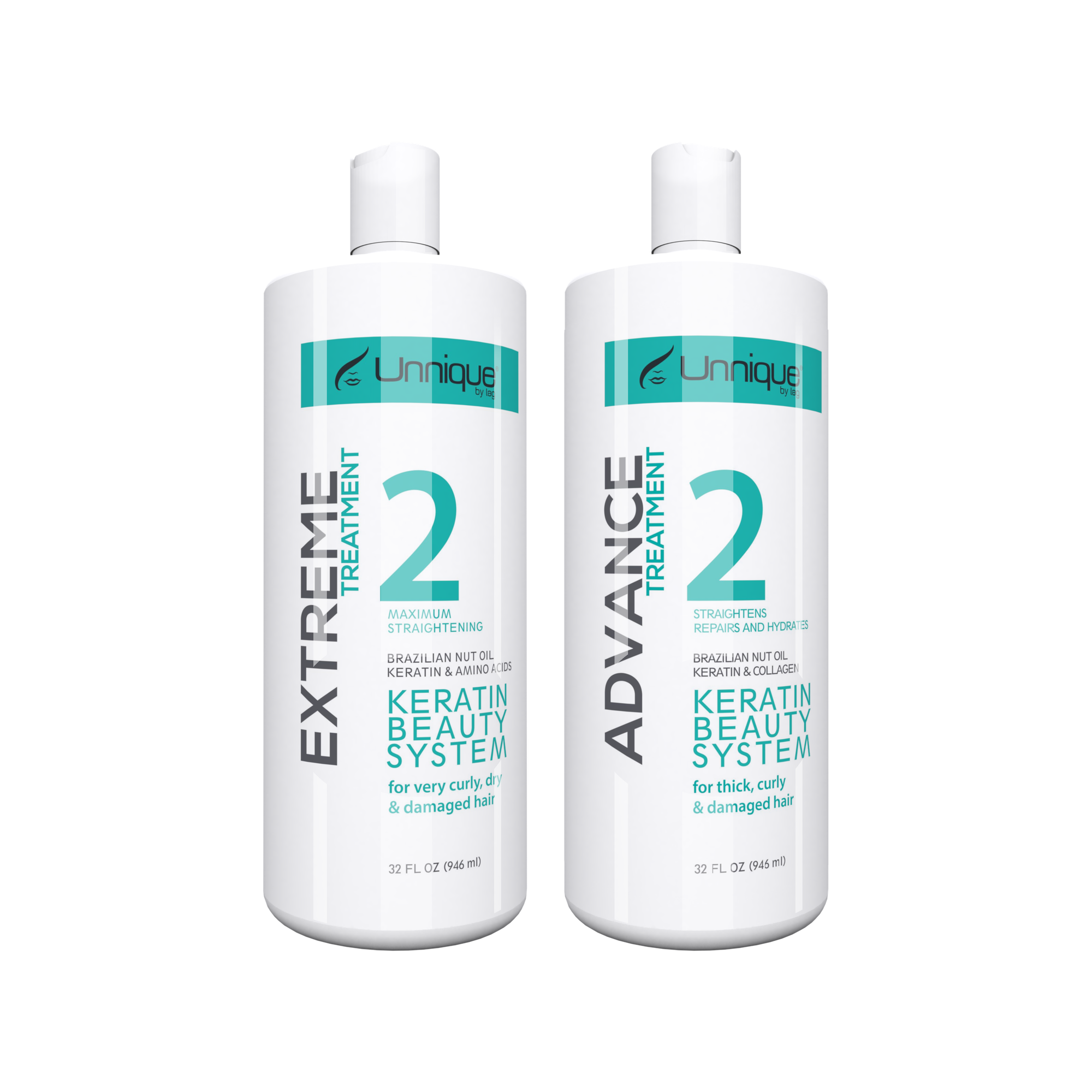 Kit X2 Unnique – 2 Tratamientos 946ml a tu Elección (Advance, Extreme o KBS Ultra)