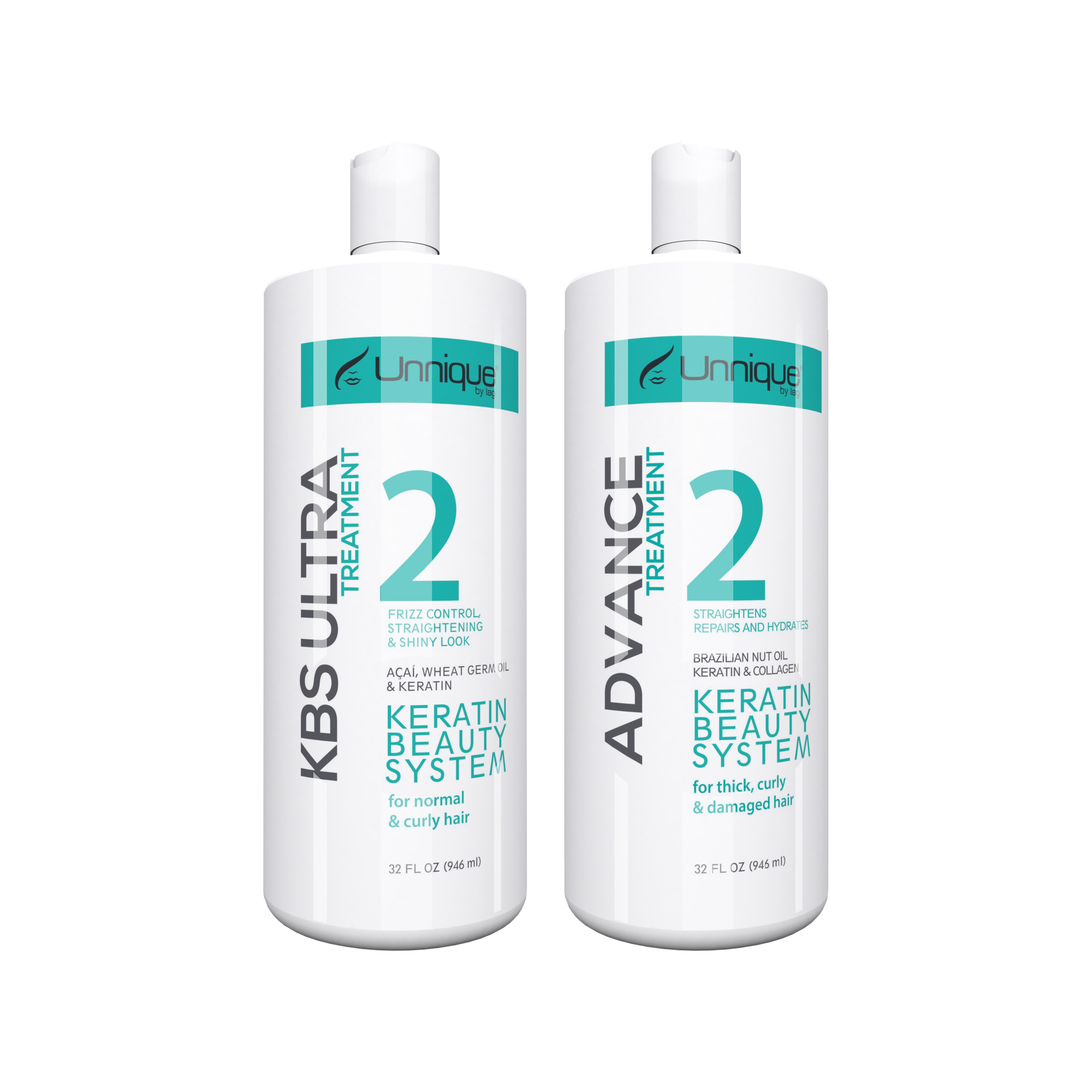 Kit X2 Unnique – 2 Tratamientos 946ml a tu Elección (Advance, Extreme o KBS Ultra)